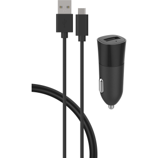 Chargeur allume-cigare avec câble USB/micro USB