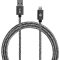 Câble USB/Connectique Lightning tissé 2 m