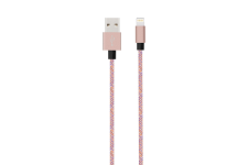 Câble USB/Connectique Lightning tissé de 2 mètres