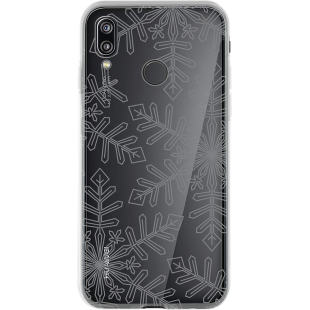 Coque rigide Flocons de Neige pour Huawei Mate 20 Lite