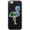 Coque rigide souple holographique Flamingo pour iPhone 5/5S/SE