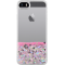 Coque rigide liquide avec paillettes roses pour iPhone 5/5S/SE