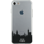 Coque semi-rigide transparente monuments new-yorkais pour iPhone SE (2020)/8/7