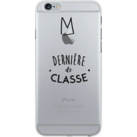 Coque semi-rigide transparente Dernière de la classe pour iPhone SE (2020)/8/7/6