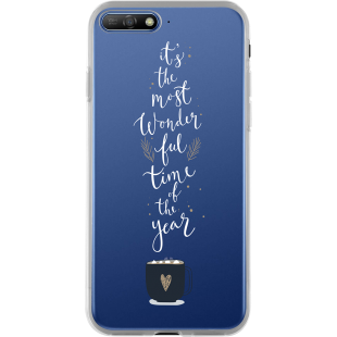 Coque rigide Wonderful time pour Huawei Y6 2018