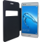 Etui folio noir pour Huawei Y6 Pro 2017