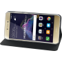 Etui folio noir pour Huawei P8 Lite 2017