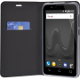 Etui folio noir pour Wiko Sunny 2 Plus