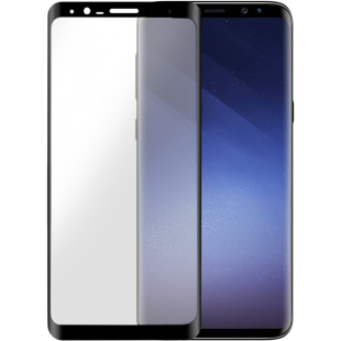 Protège-écran en verre trempé contour noir pour Samsung Galaxy S9 G960
