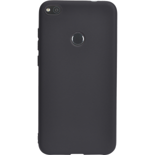Coque semi-rigide noire pour Huawei P8 Lite 2017