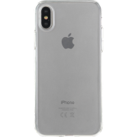 Coque semi-rigide transparente pour iPhone X/XS