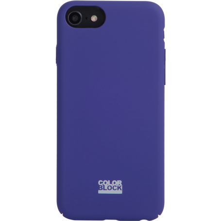 Coque rigide ultra violette Colorblock pour iPhone SE (2020)/8/7/6S/6