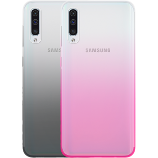Pack de 2 coques semi-rigides Colorblock pour Samsung Galaxy A50 A505