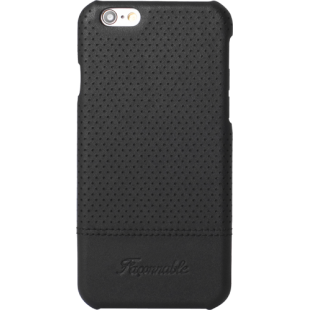 Coque rigide Façonnable noir micro perforée pour iPhone 6/6S