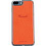 Coque rigide Façonnable orange pour iPhone 6 Plus/6S Plus/7 Plus/8 Plus