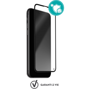 Protège-écran en verre trempé antibactérien Force Glass pour iPhone 11