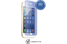 Protège-écran Force Glass anti-bleu pour iPhone 5/5S/SE/5C
