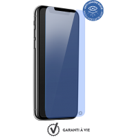 Protège-écran en verre organique 2,5D Force Glass anti-bleu pour iPhone XR/11