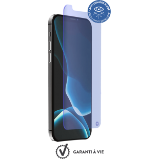 Protège-écran en verre organique Force Glass anti-bleu pour iPhone 12 Pro Max