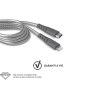 Câble de charge et synchronisation renforcé Force Power USB Type C/Lightning 2m