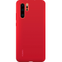 Coque rigide finition soft touch rouge Huawei pour P30 Pro