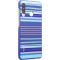 Coque semi-rigide bleue Huawei pour P30 Lite