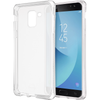 Coque semi-rigide Itskins Spectrum transparente pour Samsung Galaxy J6 J600 