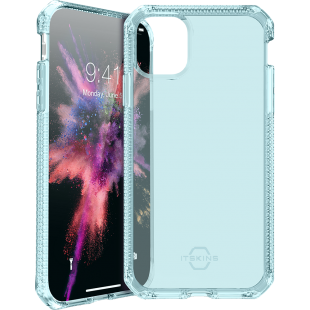 Coque semi-rigide Itskins Spectrum Clear bleue pour iPhone 11 Pro