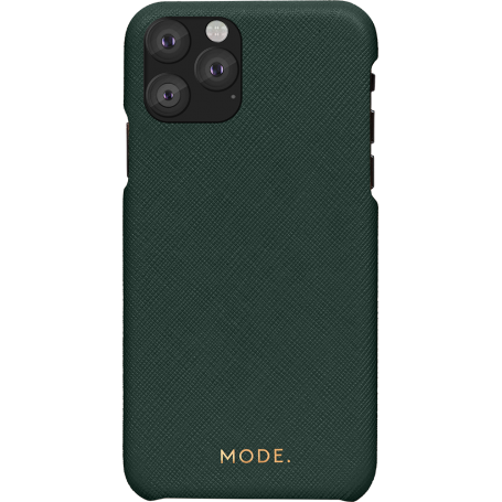 Coque rigide London Mode en cuir pour iPhone 11 Pro