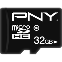 Carte mémoire Micro SD class 10 50MB/s Performance Plus PNY 32 Go