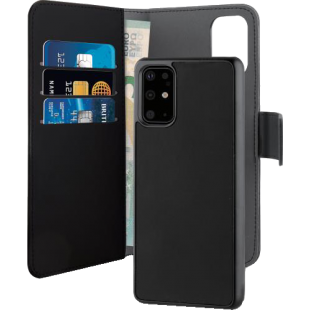 Etui Folio Puro avec coque magnétique noir pour Huawei P40