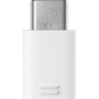Adaptateur Samsung USB C/micro USB blanc