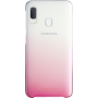 Coque rigide dégradée rose et transparente Evolution Samsung Galaxy A20e A202
