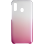 Coque rigide dégradée rose et transparente Evolution Samsung Galaxy A20e A202