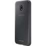 Coque semi-rigide Samsung EF-AJ330TB noire translucide pour Galaxy J3 J330 2017