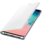 Etui folio LED View Cover Samsung EF-NG975PW blanc pour Galaxy S10+ G975