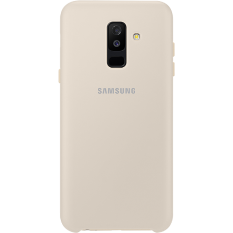 Coque rigide Samsung EF-PA605CF dorée pour Galaxy A6+ A605 2018