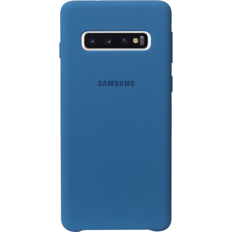 Coque semi-rigide bleue Samsung EF-PG973TL pour Galaxy S10 G973