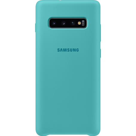 Coque semi-rigide verte Samsung EF-PG975TG pour Galaxy S10+ G975