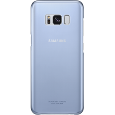 Coque souple Samsung EF-QG955CL bleue transparente pour Samsung Galaxy S8 + G955
