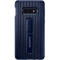Coque rigide renforcée Samsung EF-RG970CL bleu noir pour Galaxy S10e G970