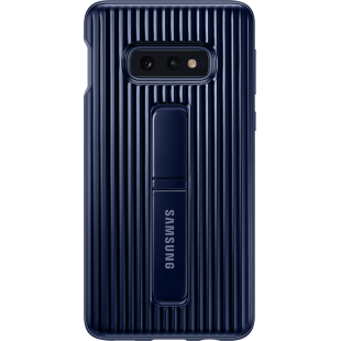 Coque rigide renforcée Samsung EF-RG970CL bleu noir pour Galaxy S10e G970