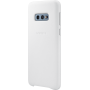 Coque rigide en cuir blanc Samsung EF-VG970LW pour Galaxy S10e G970