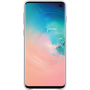 Coque rigide en cuir blanc Samsung EF-VG973LW pour Galaxy S10 G973