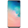 Coque rigide en cuir blanc Samsung EF-VG975LW pour Galaxy S10+ G975