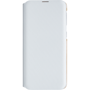 Etui folio Samsung blanc pour Galaxy A20e A202
