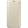 Etui à rabat Samsung EF-WJ530CF doré pour Galaxy J5 J530 2017