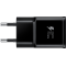 Chargeur secteur rapide noir Samsung pour smartphones équipés d'un port USB C