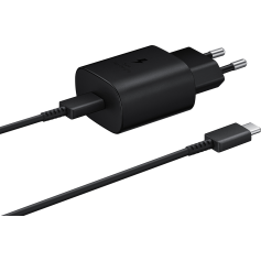 Chargeur secteur ultra rapide et câble USB-C/USB-C Samsung