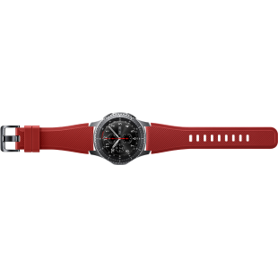 Bracelet en silicone rouge ET-YSU76MR Samsung pour Gear S3